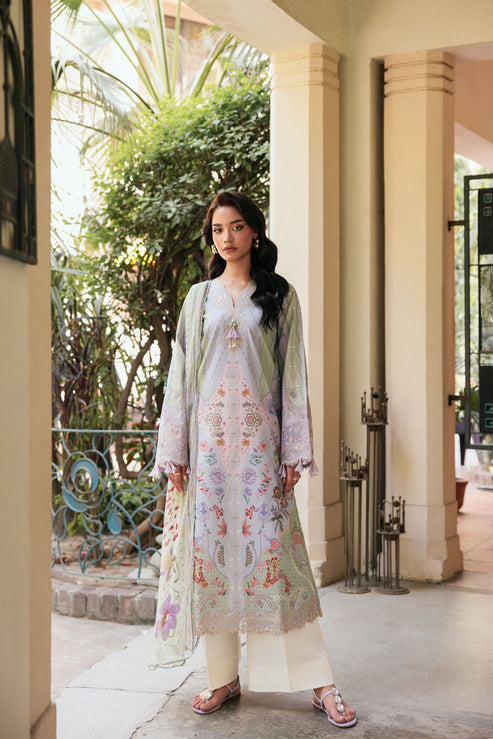 Florent | Odysset Festive | FEO - 7A - Luxury Dress - available at Maria Faisal in UK and USA.