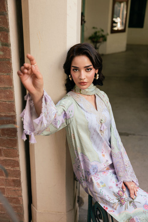 Florent | Odysset Festive | FEO - 7A - Luxury Dress - available at Maria Faisal in UK and USA.