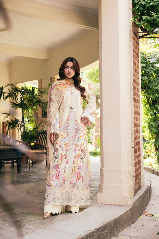 Florent | Odysset Festive | FEO - 7B - Luxury Dress - available at Maria Faisal in UK and USA.