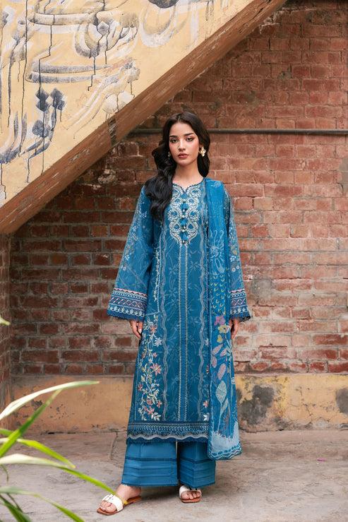 Florent | Odysset Festive | FEO - 1B - Luxury Dress - available at Maria Faisal in UK and USA.