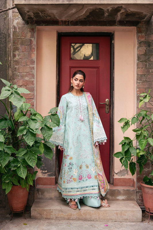 Florent | Odysset Festive | FEO - 3B - Luxury Dress - available at Maria Faisal in UK and USA.