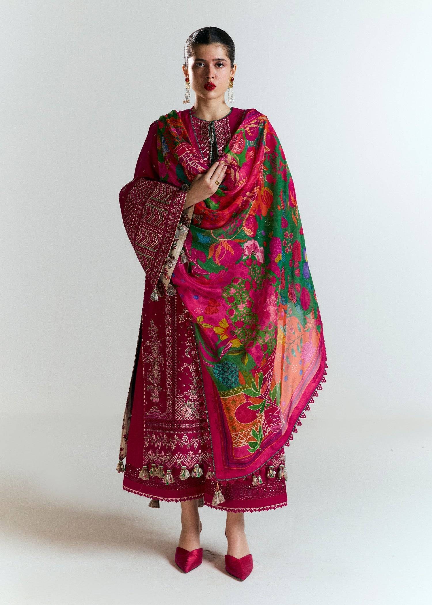 Hussain Rehar | Nirmal SS 25 | Saaha by Maria Faisal - Registered Vendor of : Hussain Rehar - type : Ladies Clothes - 100% original wedding dresses