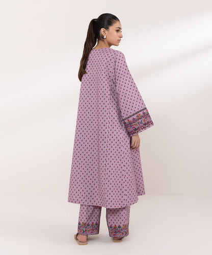 Sapphire | Intermix 2024 | Cambric Suit S-32 - Designer Dress with Intricate embroidery and embellishments. Shop elegent wedding dress at Maria Faisal.