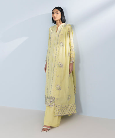 Sapphire | Eid Collection | S14 - Designer Dress with Intricate embroidery and embellishments. Shop elegent wedding dress at Maria Faisal.