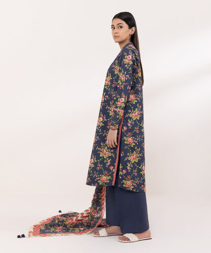 Sapphire | Intermix 2024 | Cambric Suit S-26 - Designer Dress with Intricate embroidery and embellishments. Shop elegent wedding dress at Maria Faisal.