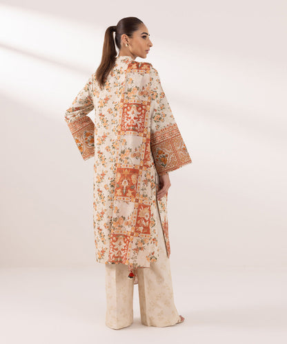 Sapphire | Intermix 2024 | Cambric Suit S-44 - Designer Dress with Intricate embroidery and embellishments. Shop elegent wedding dress at Maria Faisal.