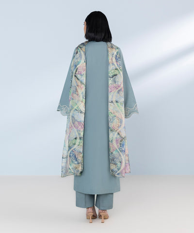 Sapphire | Eid Collection | S56 - Designer Dress with Intricate embroidery and embellishments. Shop elegent wedding dress at Maria Faisal.