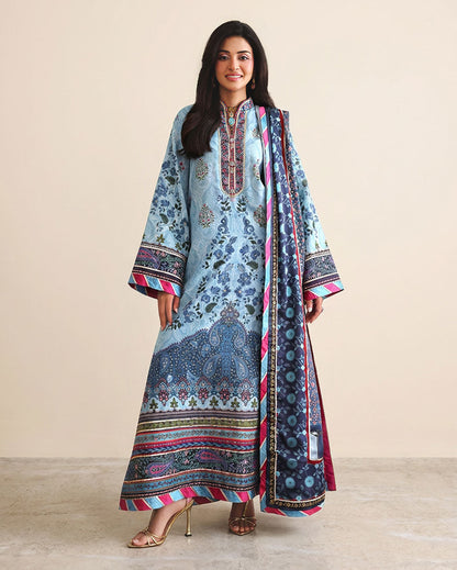 Mushq | Nirvana Anmol Edit | In my Element - Luxury Dress - available at Maria Faisal in UK and USA.