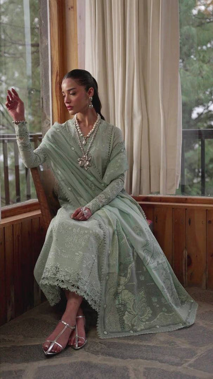 Qalamkar | Qlinekari Lawn | DC-15 Elira by Maria Faisal - Registered Vendor of : Qalamkar - type : Ladies Clothes - 100% original wedding dresses