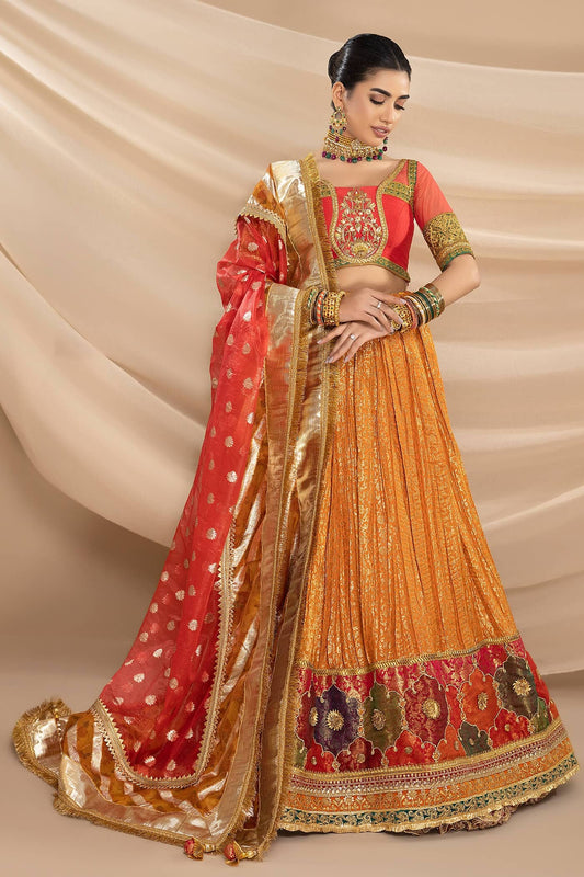 Nilofer Shahid | Shama e Mehfil | Raqs e Ishq - Bridal Dress - available at Maria Faisal in UK and USA.