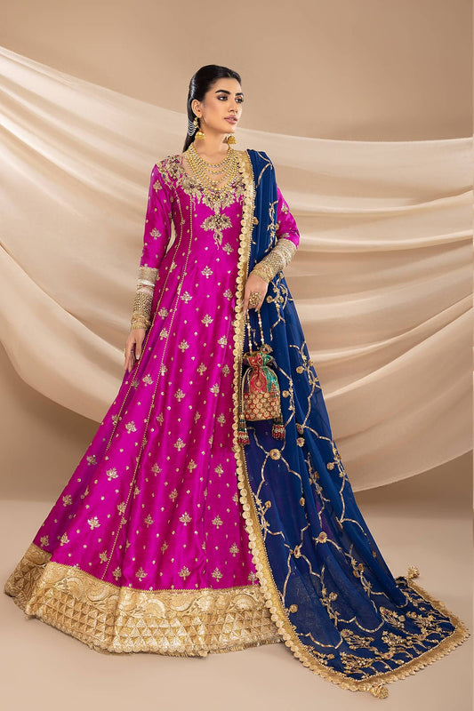 Nilofer Shahid | Shama e Mehfil | Nawazish - Bridal Dress - available at Maria Faisal in UK and USA.