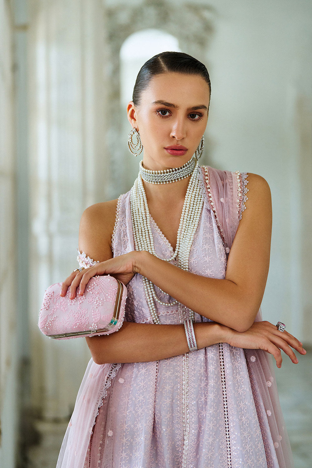 Sobia Nazir | Luxury Lawn Eid 26 | 1B - Luxury Dress - available at Maria Faisal in UK and USA.