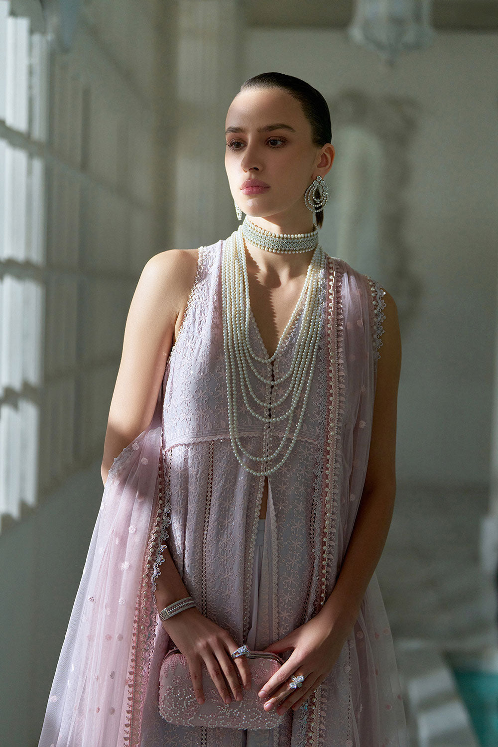 Sobia Nazir | Luxury Lawn Eid 26 | 1B - Luxury Dress - available at Maria Faisal in UK and USA.