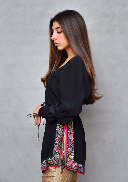 Layla Chatoor | Pret A Porter | LC-02 - Luxury Dress - available at Maria Faisal in UK and USA.