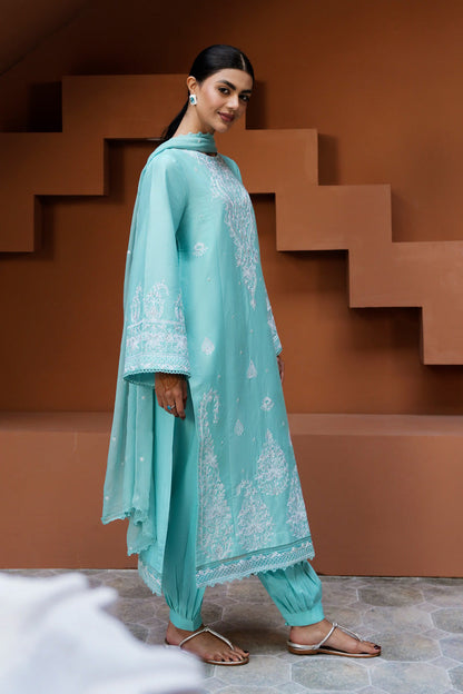 Marjjan | Leya Collection | MBL-91 (FEROZI) - Luxury Dress - available at Maria Faisal in UK and USA.