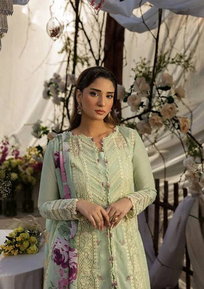 Kahf Premium | Luxury Lawn 25 | KLR-05 Nora by Maria Faisal - Registered Vendor of : Kahf Premium - type : Ladies Clothes - 100% original wedding dresses