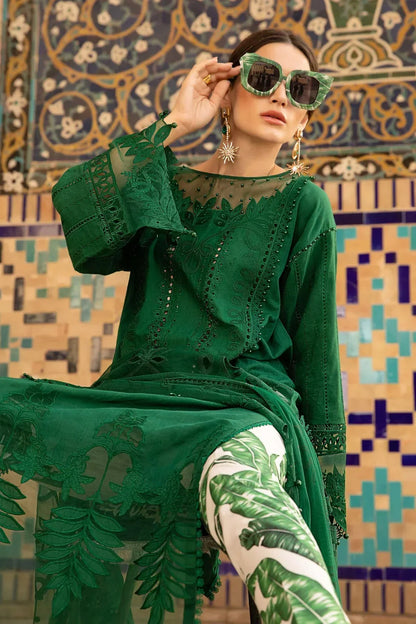 Maria B | Luxury Lawn | D-2310-B - Ladies Clothes - Maria Faisal