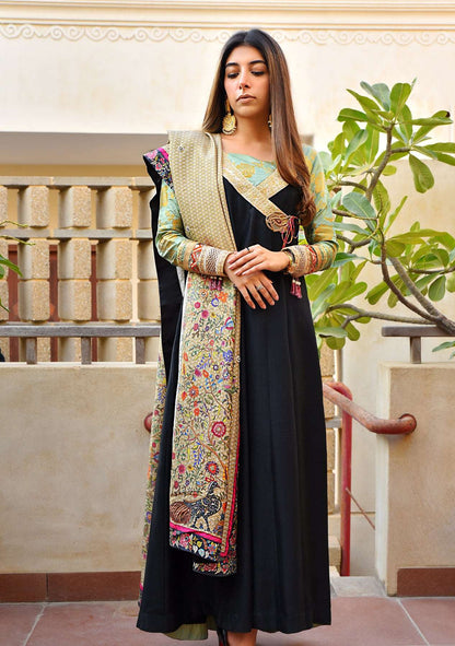 Layla Chatoor | Pret A Porter | LC-04 - Luxury Dress - available at Maria Faisal in UK and USA.