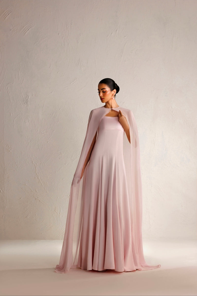 Caia | Basics 26 | Look 12 - Luxury Dress - available at Maria Faisal in UK and USA.