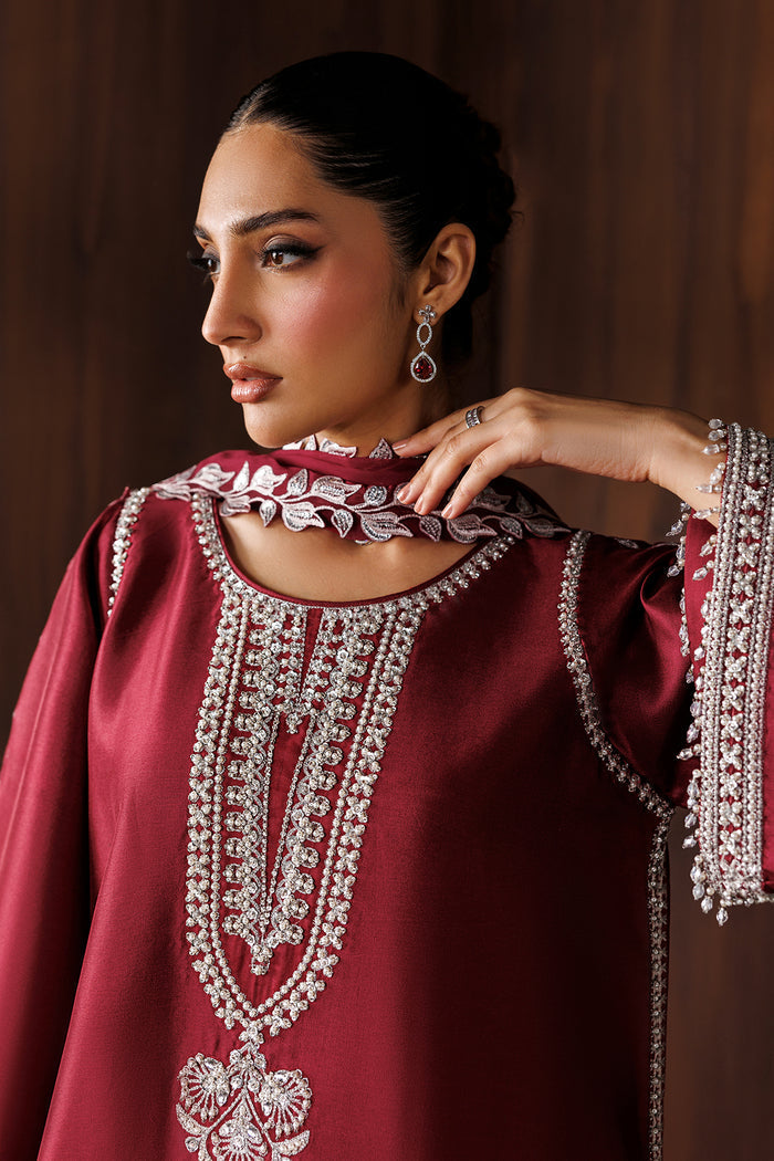 Baroque  | Luxury Pret 26 | PR-1289 - Luxury Dress - available at Maria Faisal in UK and USA.