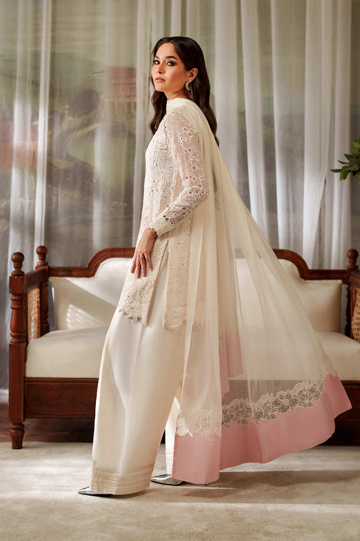 Iznik | Chinon Chiffon | UE-532 - Dress - available at Maria Faisal in UK and USA.