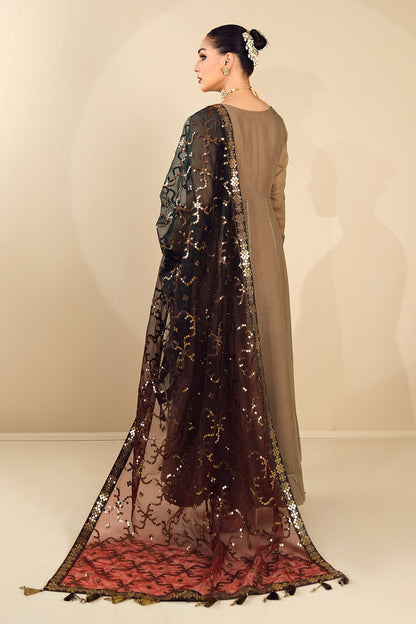 Alizeh | Formals Collection | Rose Beige Dress 3 piece - RTW1017