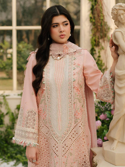 Bin Ilyas | Freesia Embroidered Lawn 25 | 101 - A by Maria Faisal - Registered Vendor of : Bin Ilyas - type : Ladies Clothes - 100% original wedding dresses