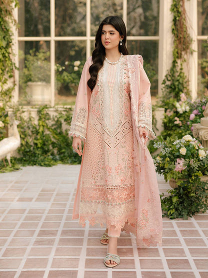 Bin Ilyas | Freesia Embroidered Lawn 25 | 101 - A by Maria Faisal - Registered Vendor of : Bin Ilyas - type : Ladies Clothes - 100% original wedding dresses