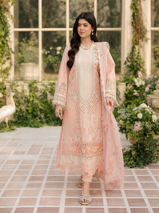 Bin Ilyas | Freesia Embroidered Lawn 25 | 101 - A by Maria Faisal - Registered Vendor of : Bin Ilyas - type : Ladies Clothes - 100% original wedding dresses