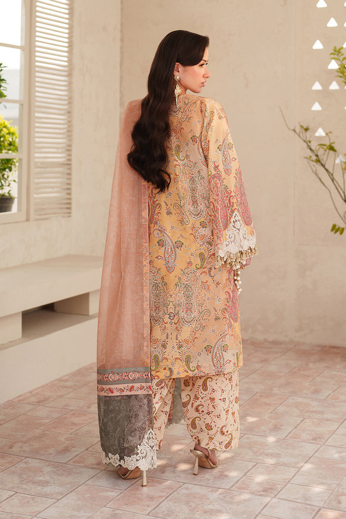 Baroque | Luxury Pret Summer | UF-4403 - Luxury Dress - available at Maria Faisal in UK and USA.