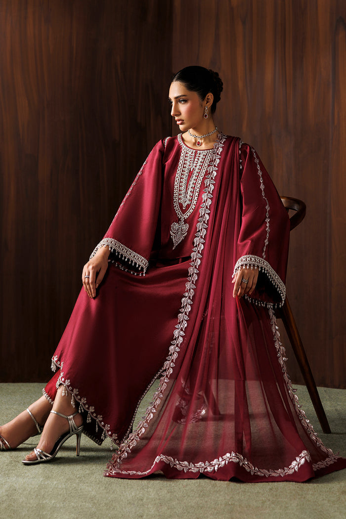 Baroque  | Luxury Pret 26 | PR-1289 - Luxury Dress - available at Maria Faisal in UK and USA.