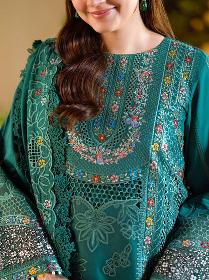 Bin Ilyas | Freesia Embroidered Lawn 25 | 102 - A by Maria Faisal - Registered Vendor of : Bin Ilyas - type : Ladies Clothes - 100% original wedding dresses