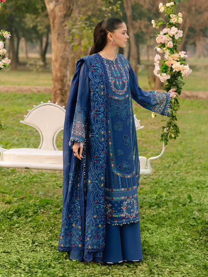 Bin Ilyas | Freesia Embroidered Lawn 25 | 102 - B by Maria Faisal - Registered Vendor of : Bin Ilyas - type : Ladies Clothes - 100% original wedding dresses