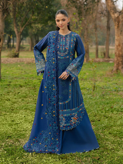 Bin Ilyas | Freesia Embroidered Lawn 25 | 102 - B by Maria Faisal - Registered Vendor of : Bin Ilyas - type : Ladies Clothes - 100% original wedding dresses