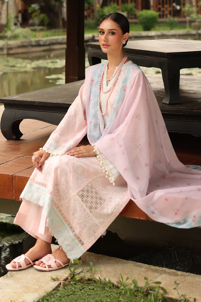 Baroque | Luxury Pret Summer | UF-4260 - Luxury Dress - available at Maria Faisal in UK and USA.