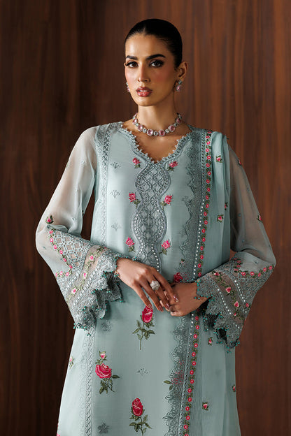 Baroque | Formals Collection | EMBROIDERED CHIFFON UF-4438 - Formal Dress - available at Maria Faisal in UK and USA.