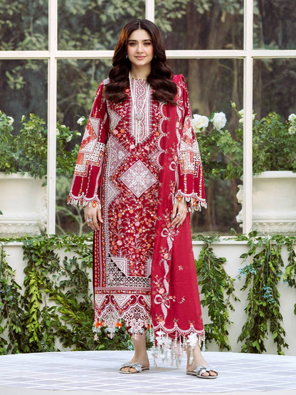Bin Ilyas | Freesia Embroidered Lawn 25 | 103 - A by Maria Faisal - Registered Vendor of : Bin Ilyas - type : Ladies Clothes - 100% original wedding dresses