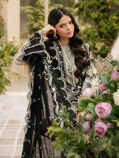 Bin Ilyas | Freesia Embroidered Lawn 25 | 103 - B by Maria Faisal - Registered Vendor of : Bin Ilyas - type : Ladies Clothes - 100% original wedding dresses