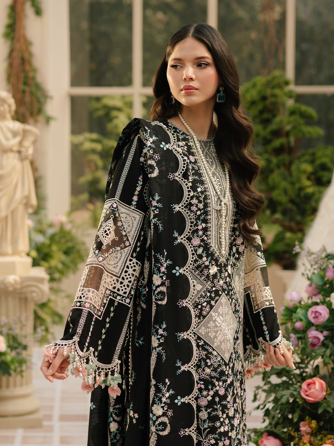 Bin Ilyas | Freesia Embroidered Lawn 25 | 103 - B