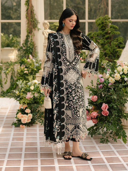Bin Ilyas | Freesia Embroidered Lawn 25 | 103 - B by Maria Faisal - Registered Vendor of : Bin Ilyas - type : Ladies Clothes - 100% original wedding dresses