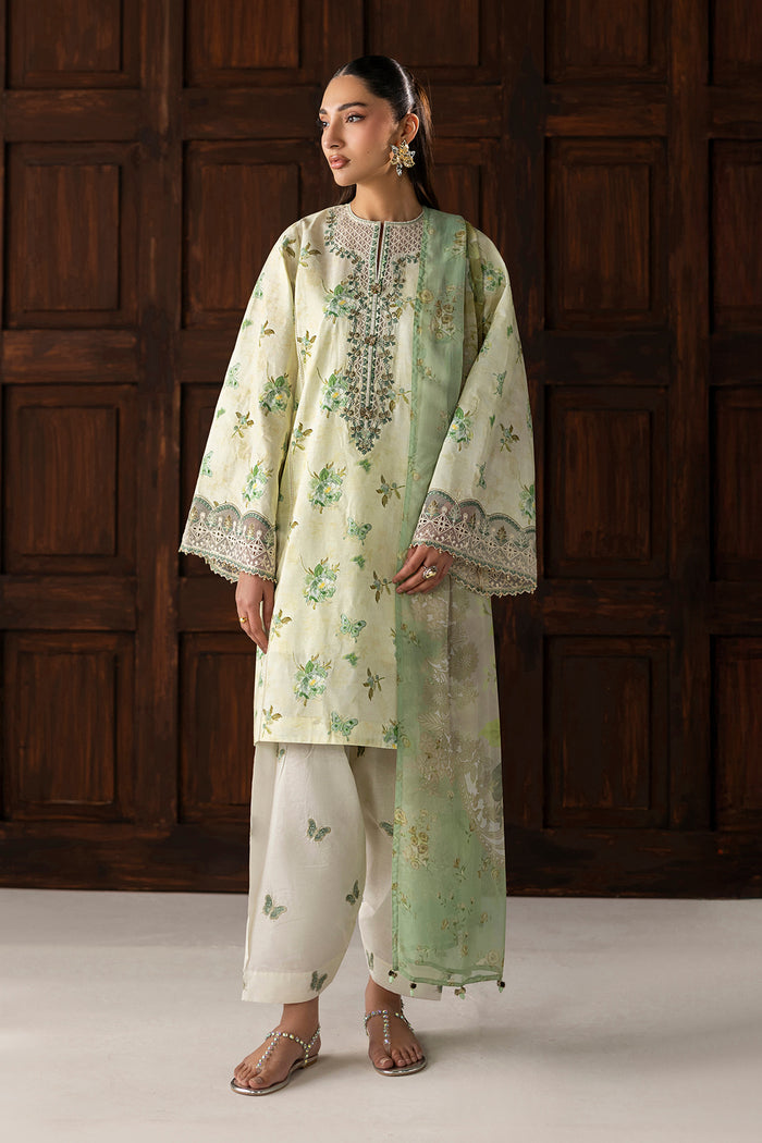Baroque | Luxury Pret Summer | UF-4420 - Luxury Dress - available at Maria Faisal in UK and USA.