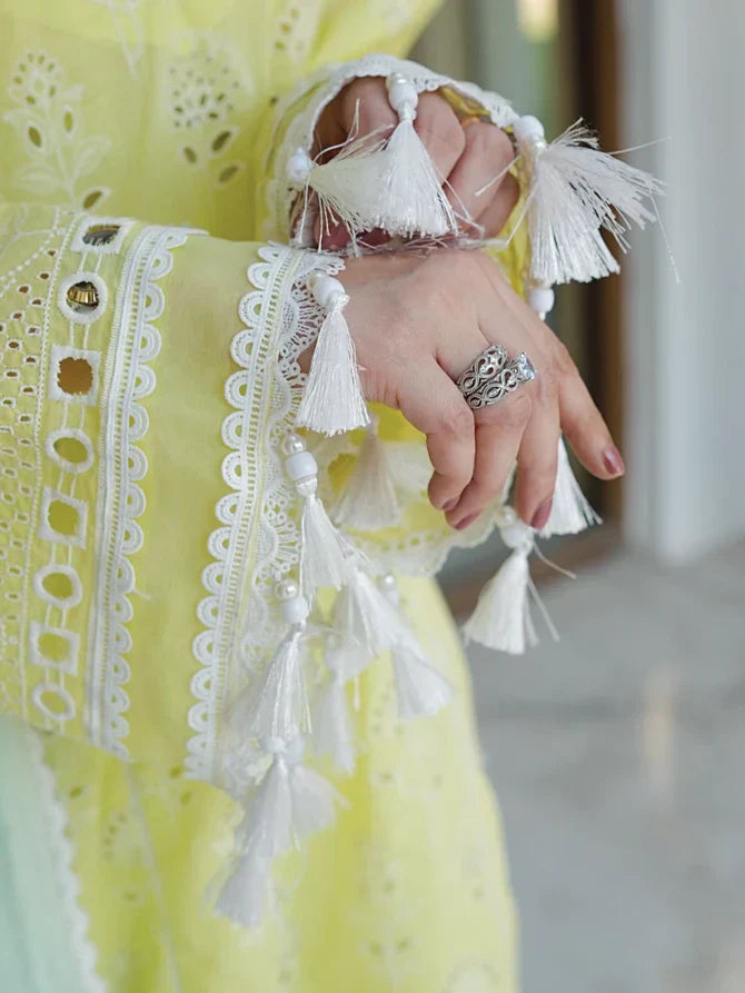 Faiza Faisal | Maya Luxury Lawn | Derya - Maria Faisal