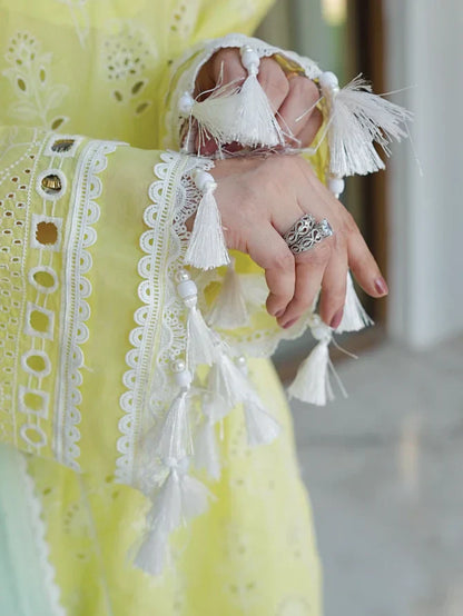 Faiza Faisal | Maya Luxury Lawn | Derya - Maria Faisal