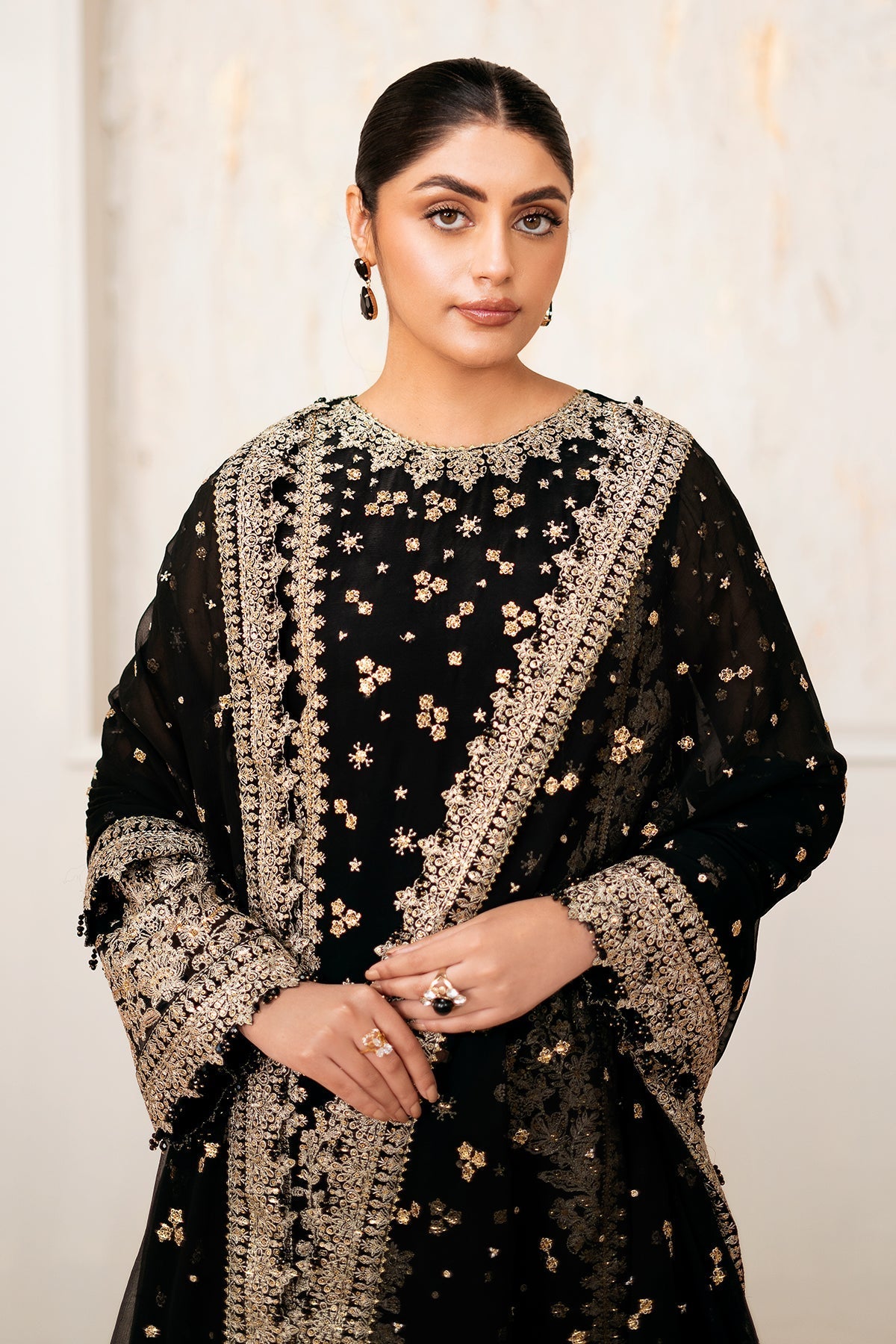 Baroque | Formal Collection |UF-4038 - Ladies Clothes - Maria Faisal