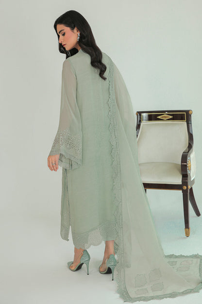 Baroque | Formals Collection | EMBROIDERED CHIFFON UF-234 - Formal Dress - available at Maria Faisal in UK and USA.