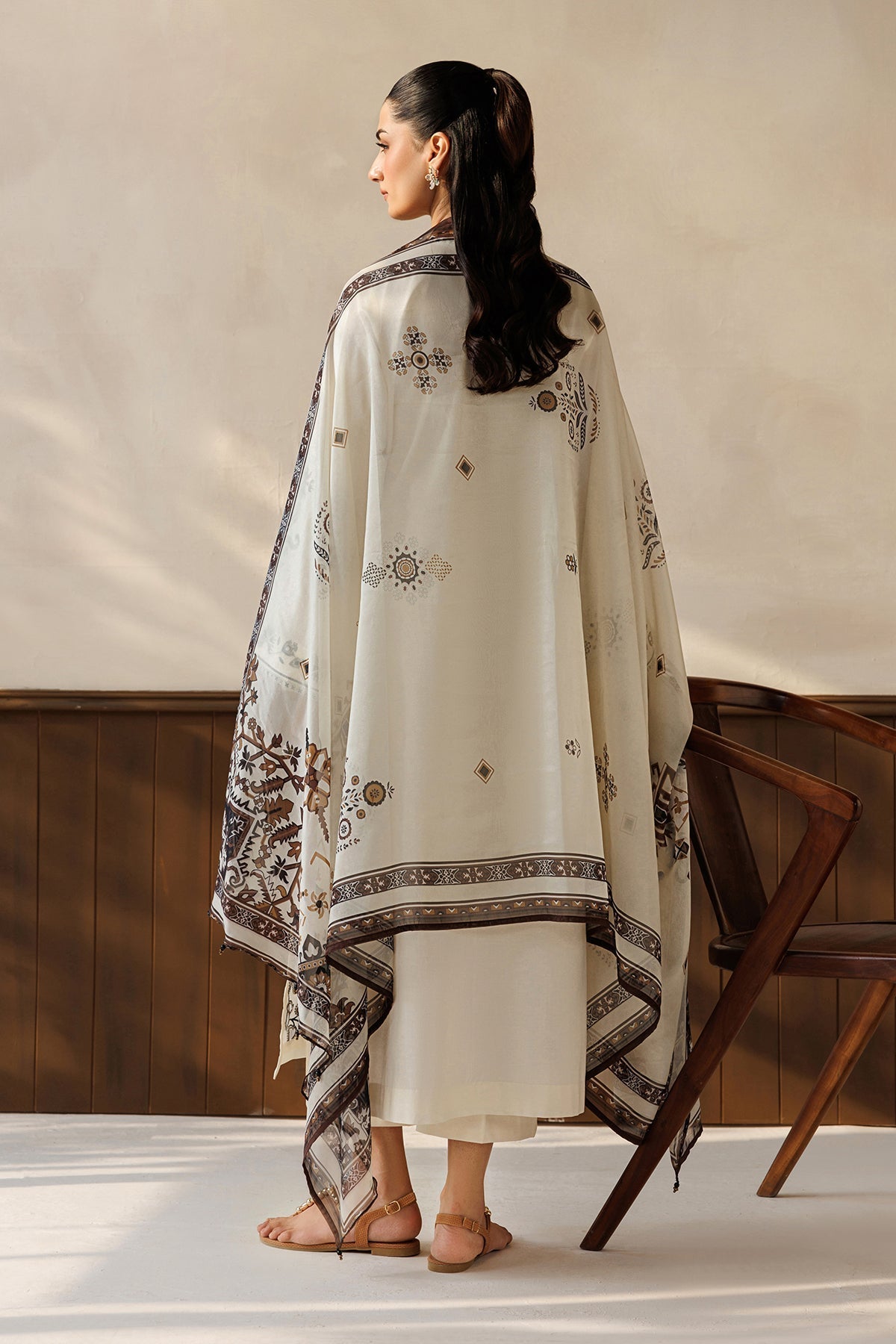 Baroque | Luxury Summer Pret | UF-4504 - Luxury Dress - available at Maria Faisal in UK and USA.