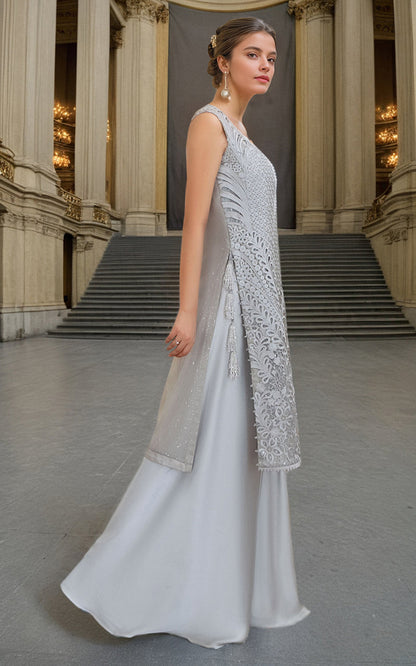 Threads and Motifs | Formal Dresses 25 | Embroidered Jacket With Skirt