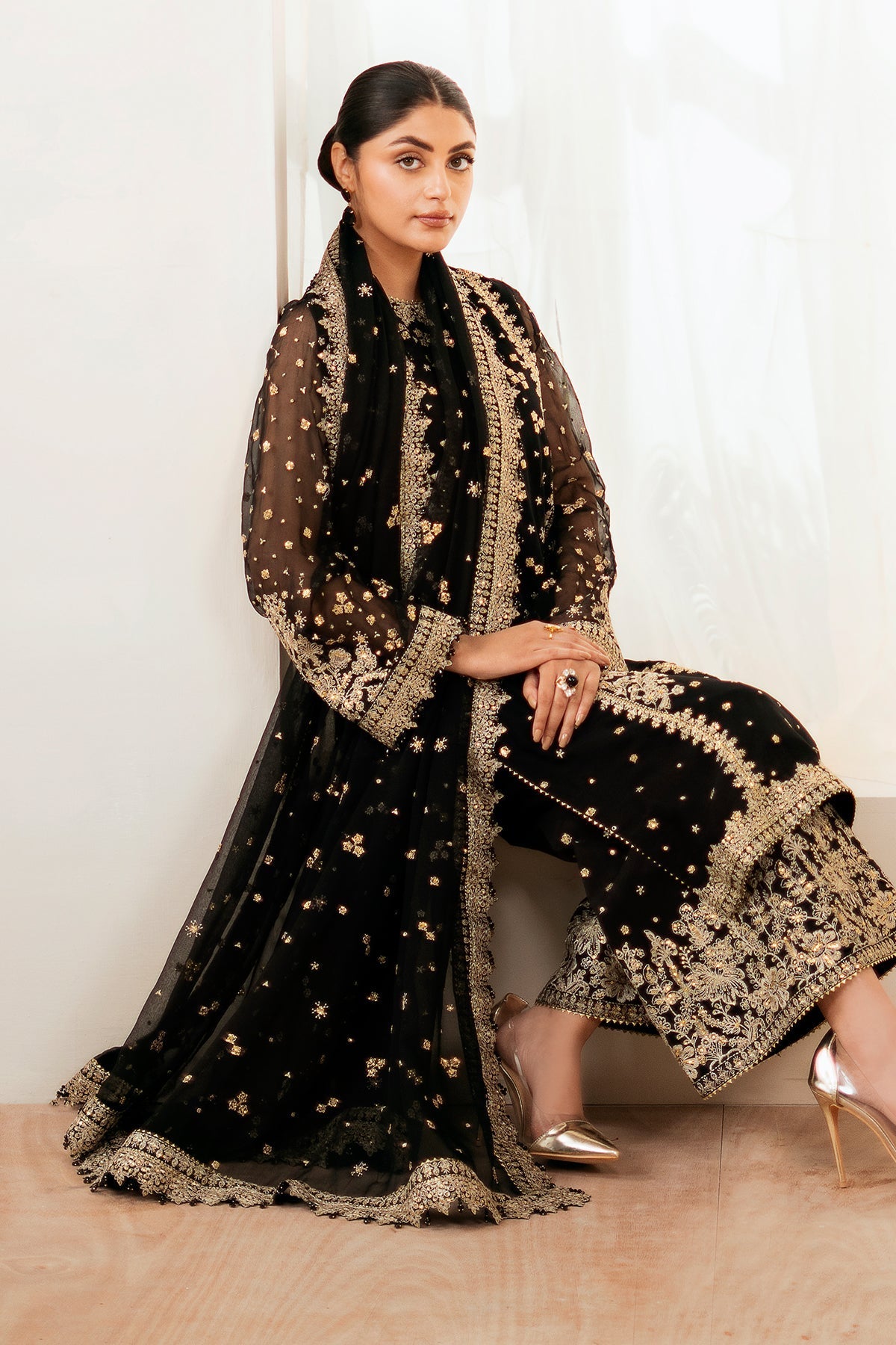 Baroque | Formal Collection |UF-4038 - Ladies Clothes - Maria Faisal