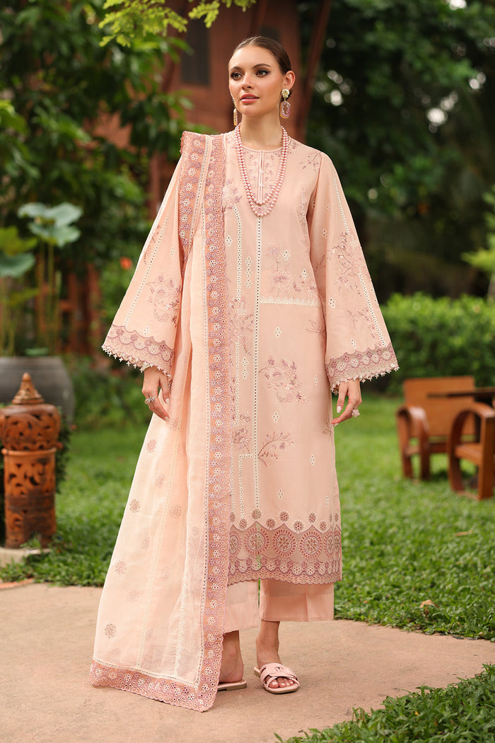 Baroque | Luxury Pret Summer | UF-4261 - Luxury Dress - available at Maria Faisal in UK and USA.