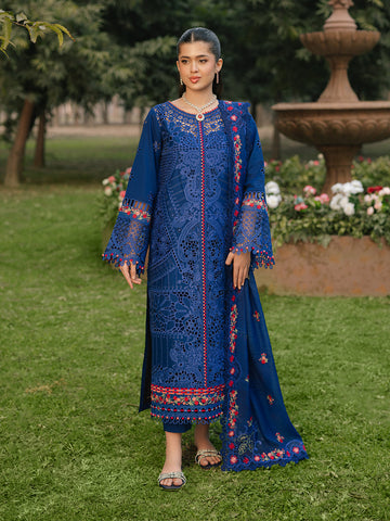 Bin Ilyas | Freesia Embroidered Lawn 25 | 106 - B